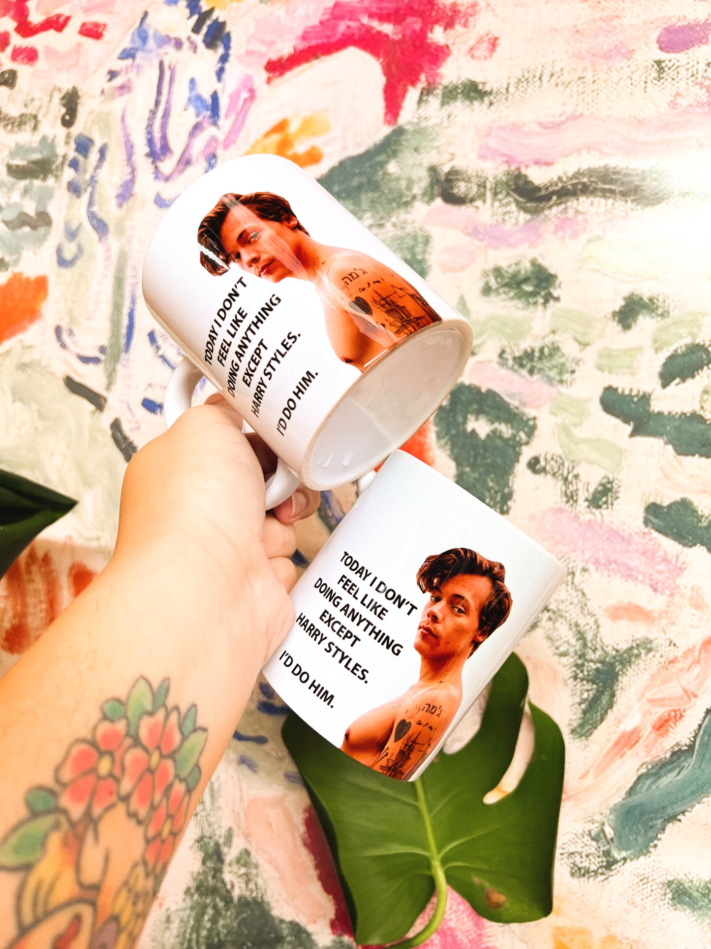 I’d do Harry styles mug