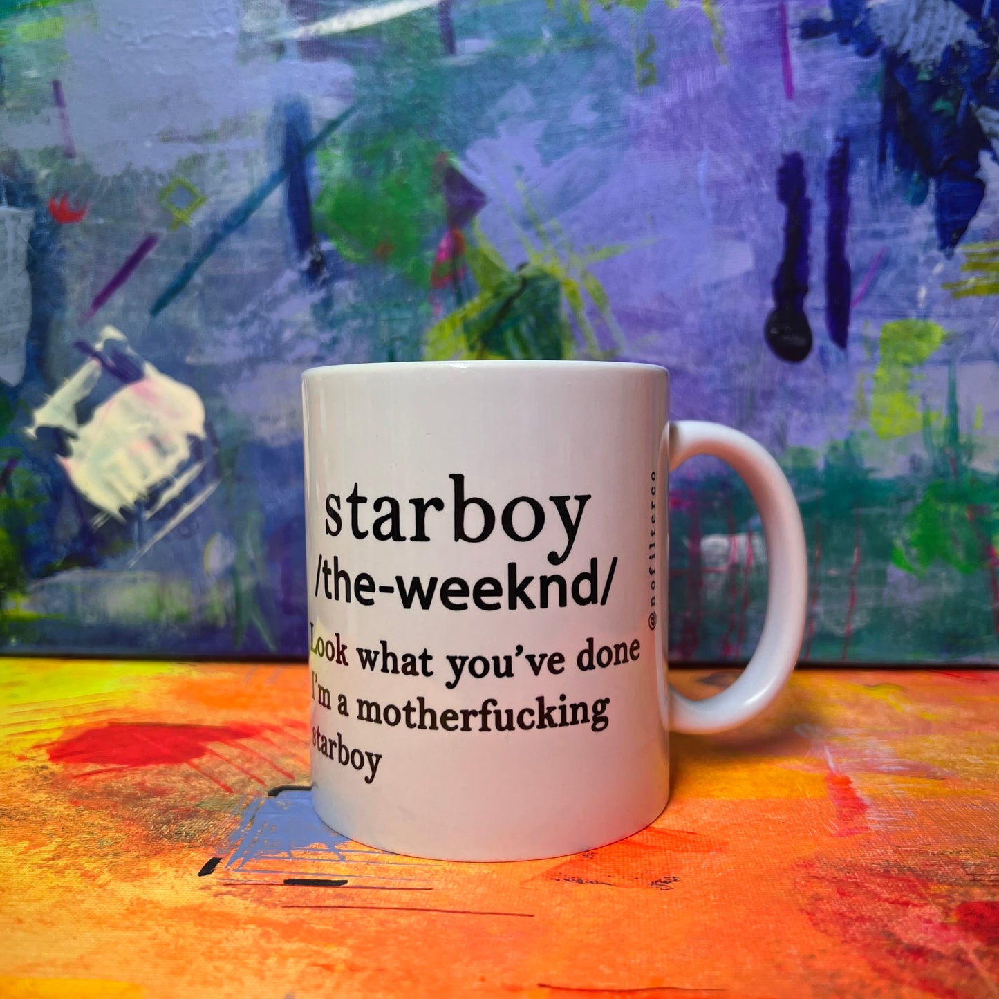 The Weeknd STARBOY mug