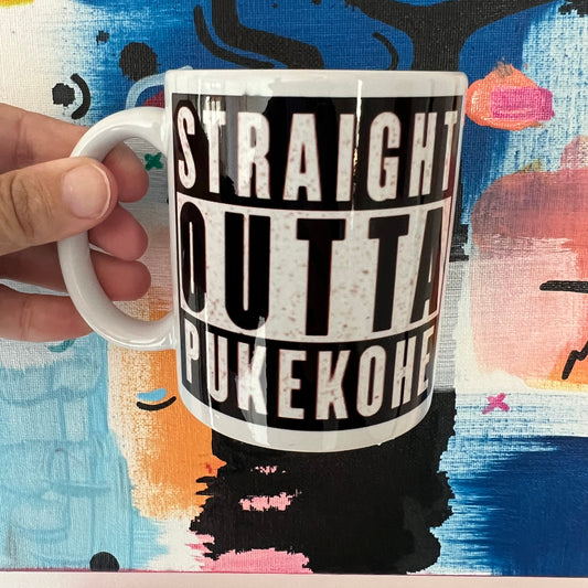 Straight outta Location mug