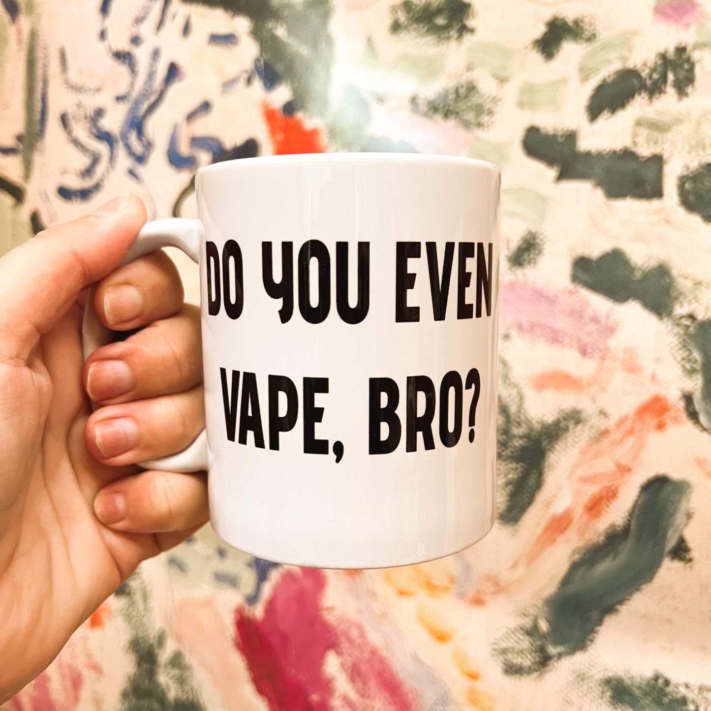 Do you even vape bro mug