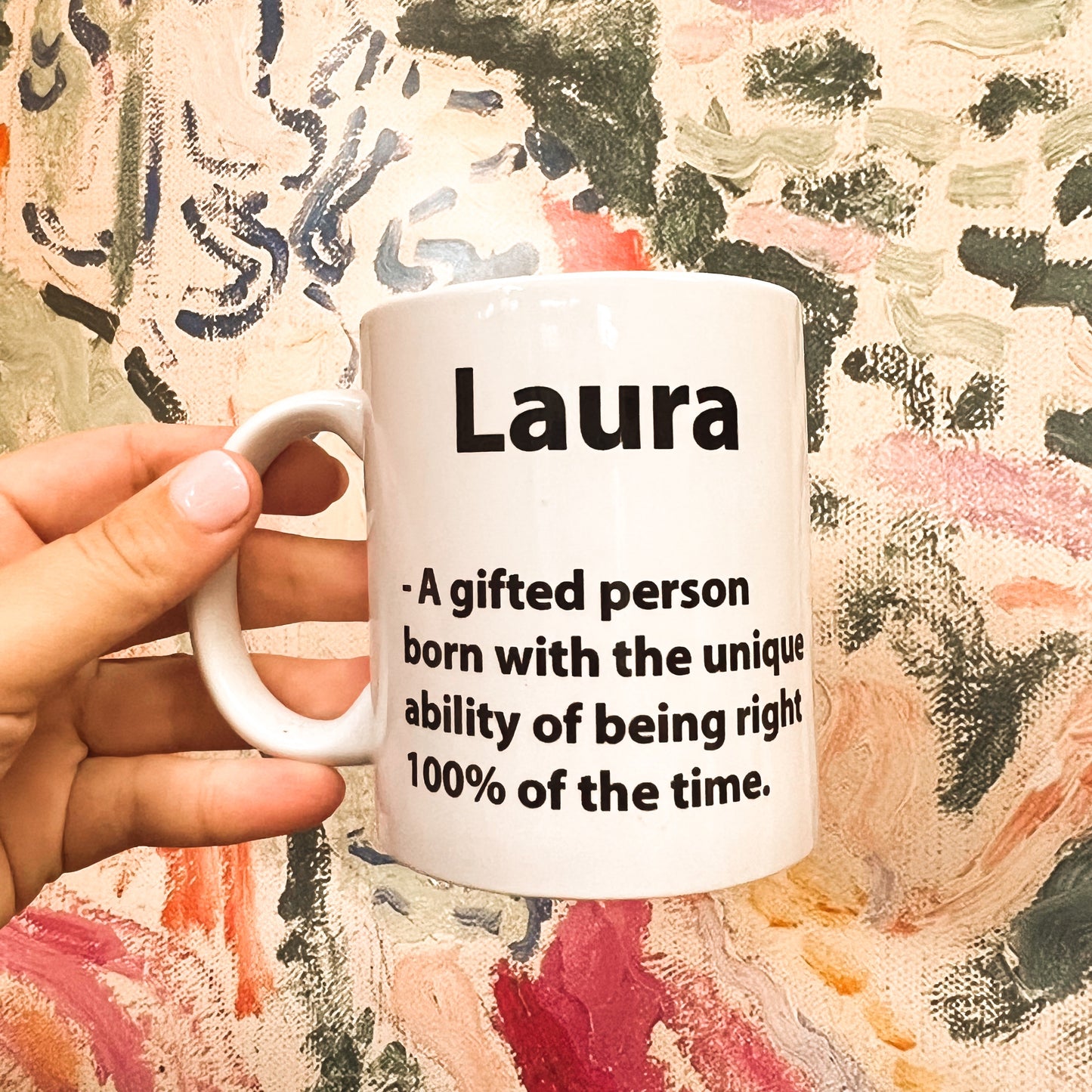 Laura mug