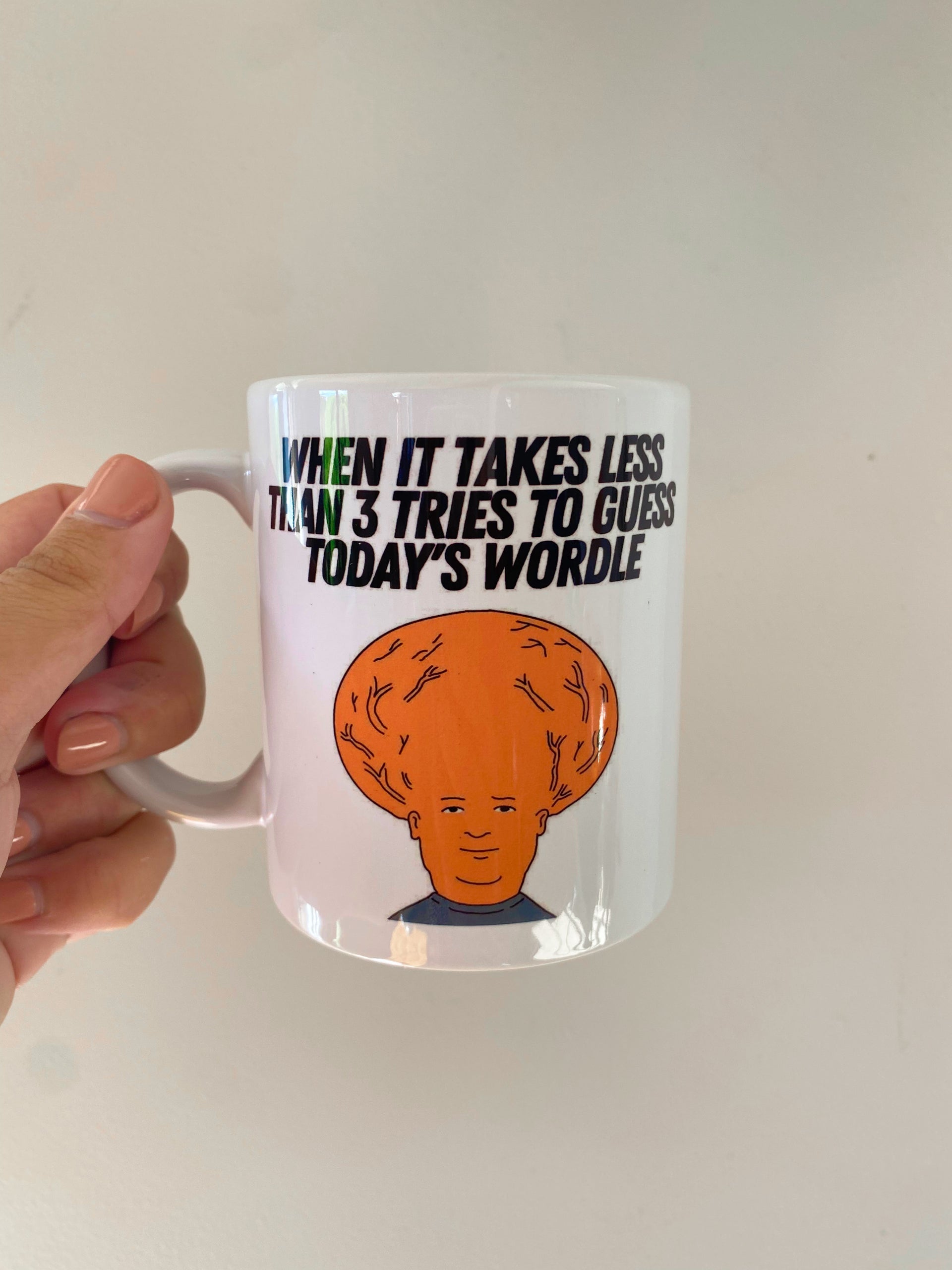 Less than 3 tries Wordle mug – Nofilterco