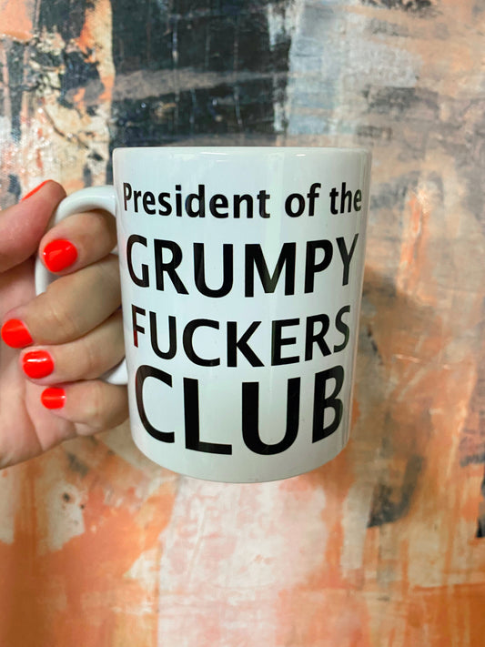Grumpy club mug