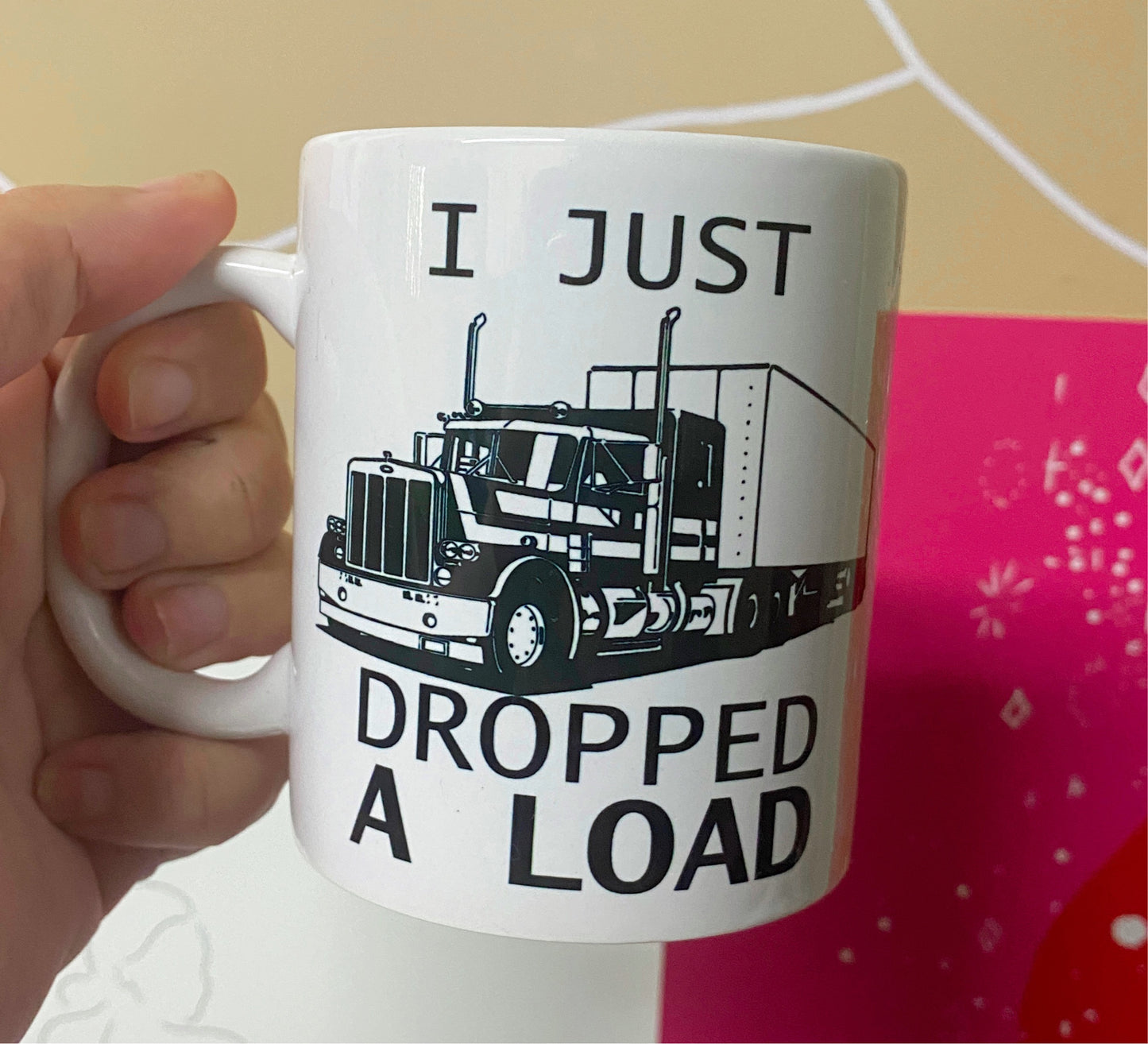 Dropped a load truckie mug