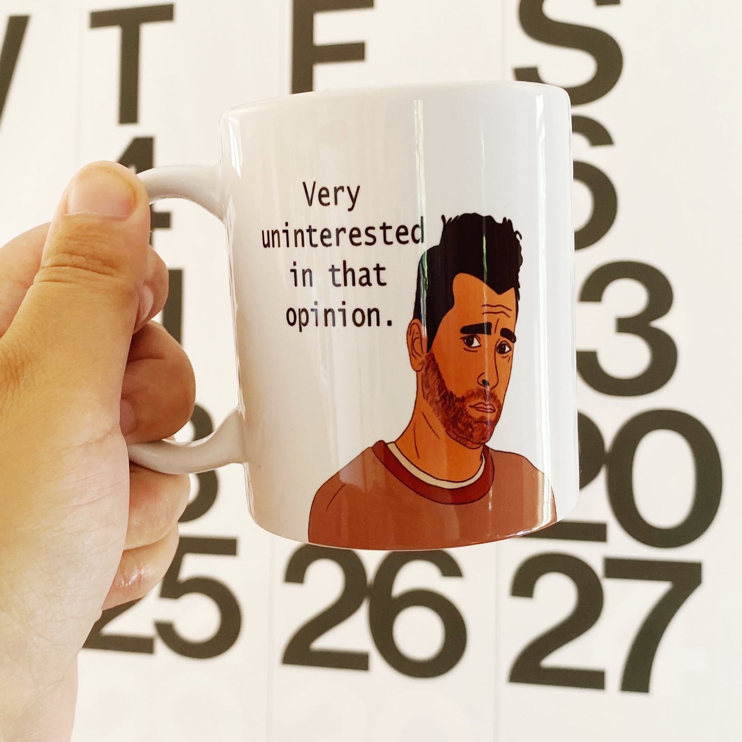 Very uninterested in that opinion schitts creek mug