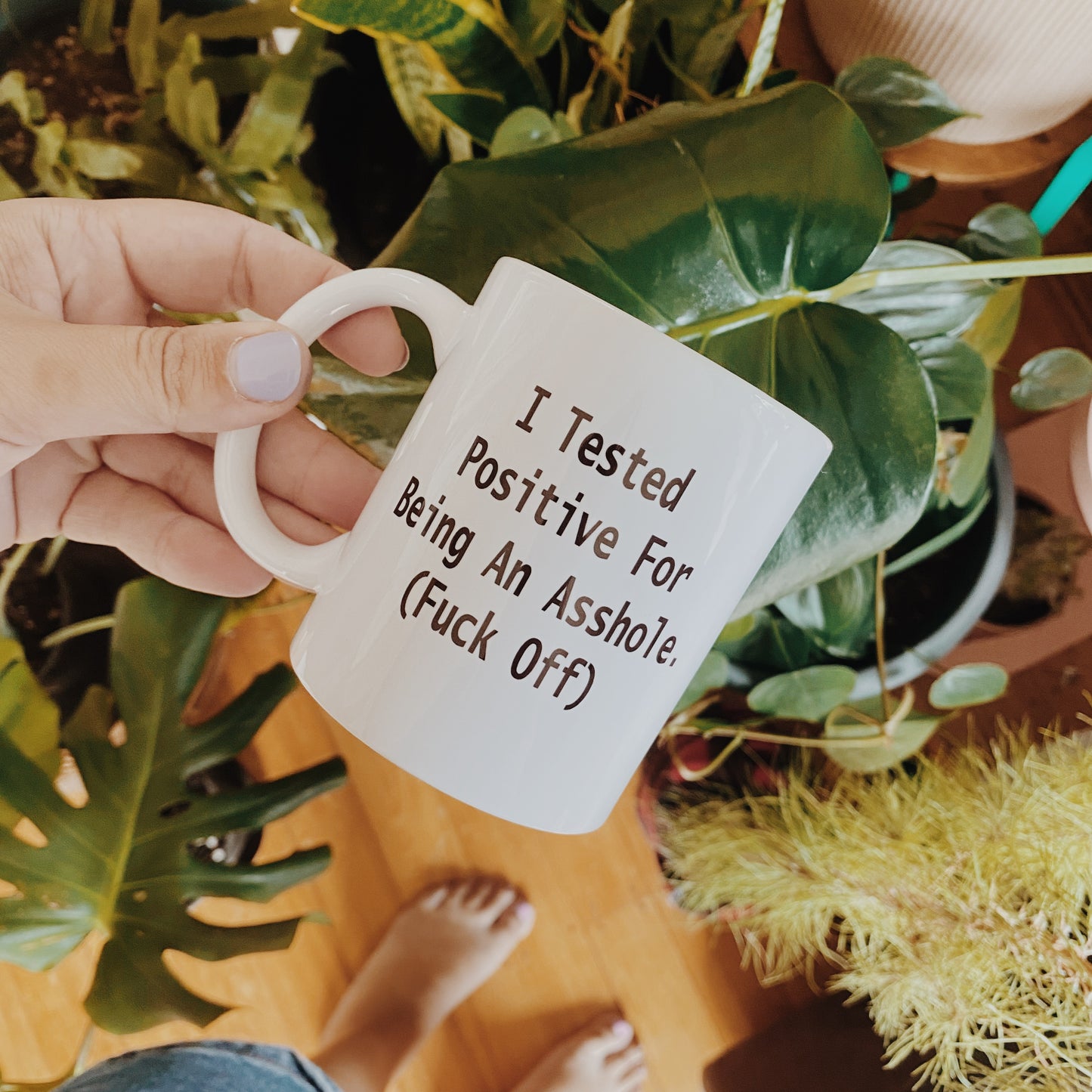 Positive mug