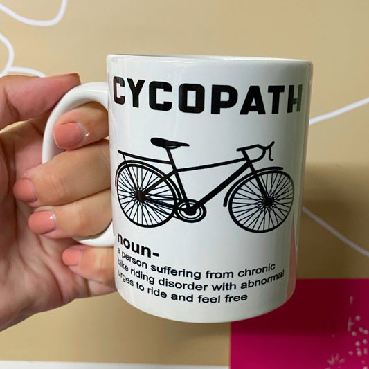 Cycopath bike mug