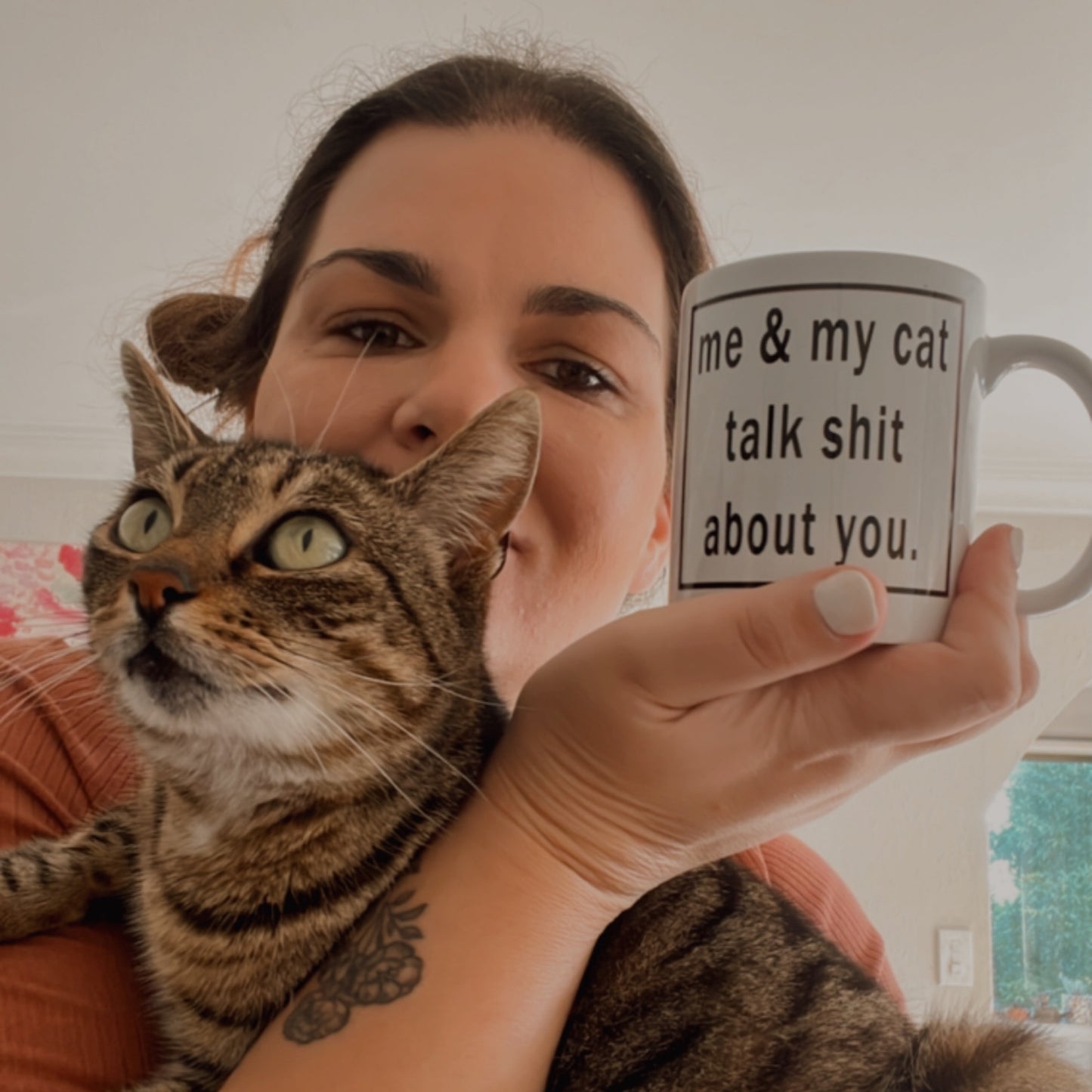 My cat/dog and I talk about you