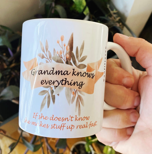 Grandparent Knows best mug