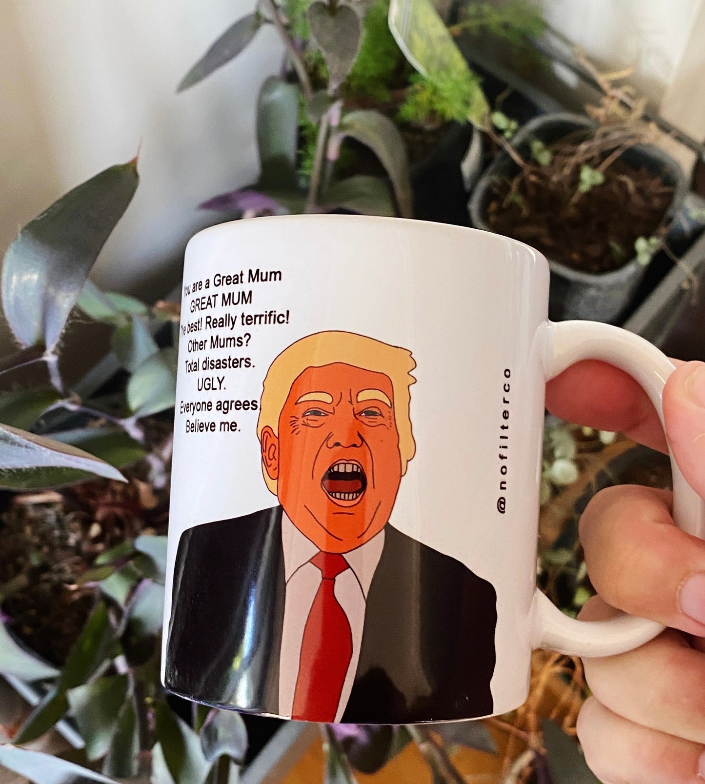 Donald Trump Mum Mug trum merch new zealand 
