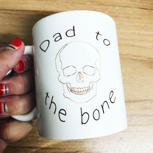 Dad to the Bone mug nz made 