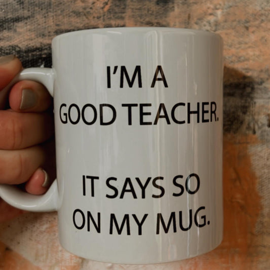 Good teacher mug