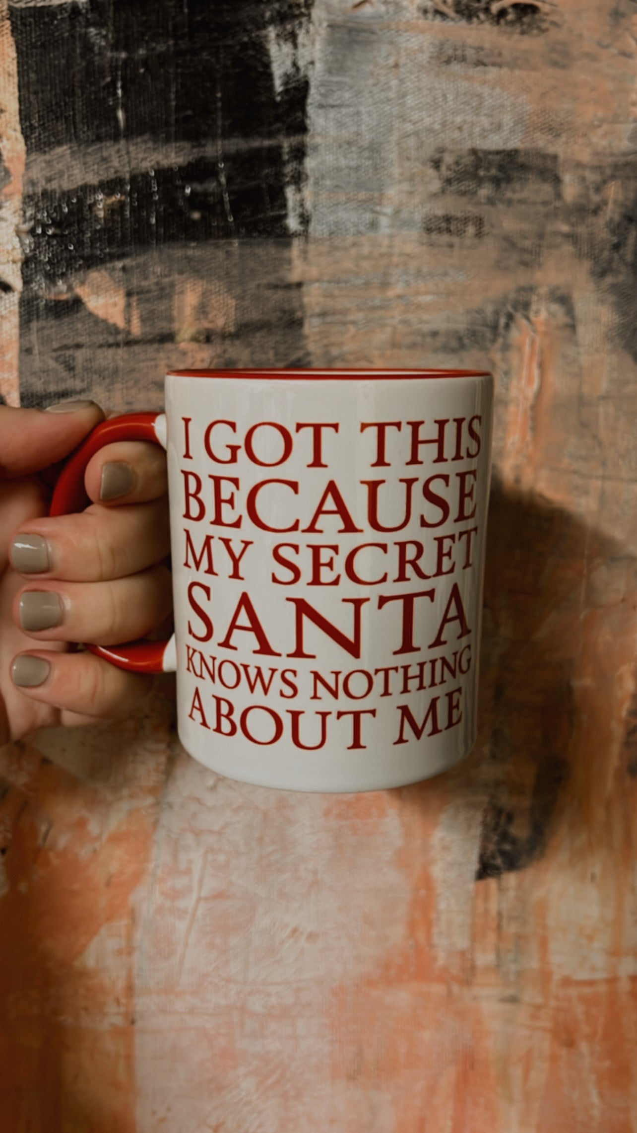 Secret Santa mug