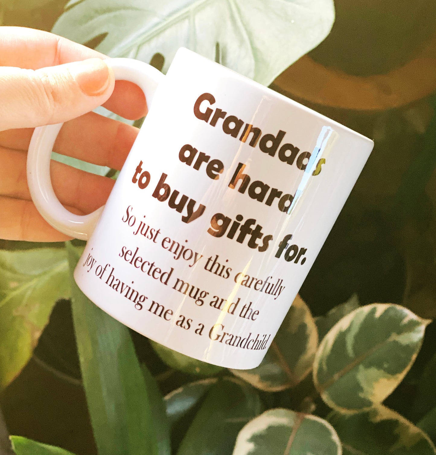Gifts are hard mug