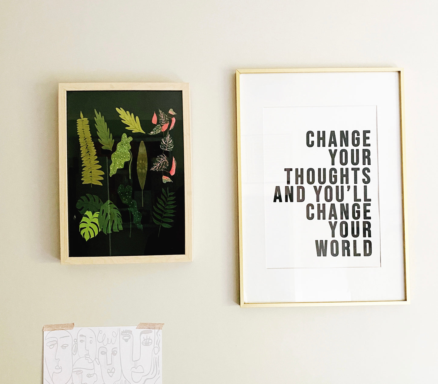 Change the world print