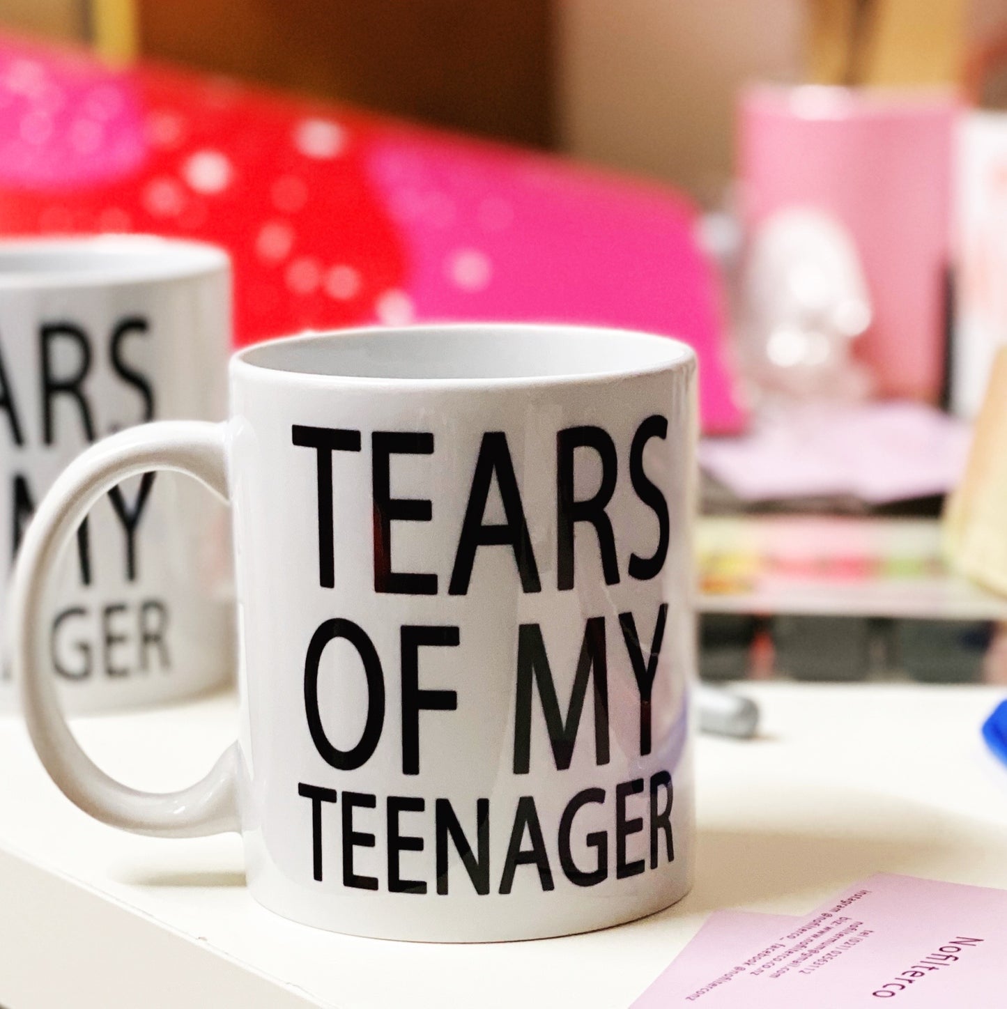 Tears of my teenager mug