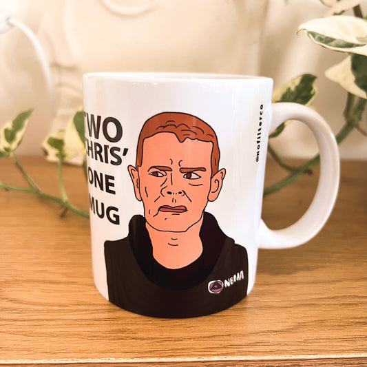 2 Chris’ 1 mug (Chris Luxon - Chris Hipkins mug/