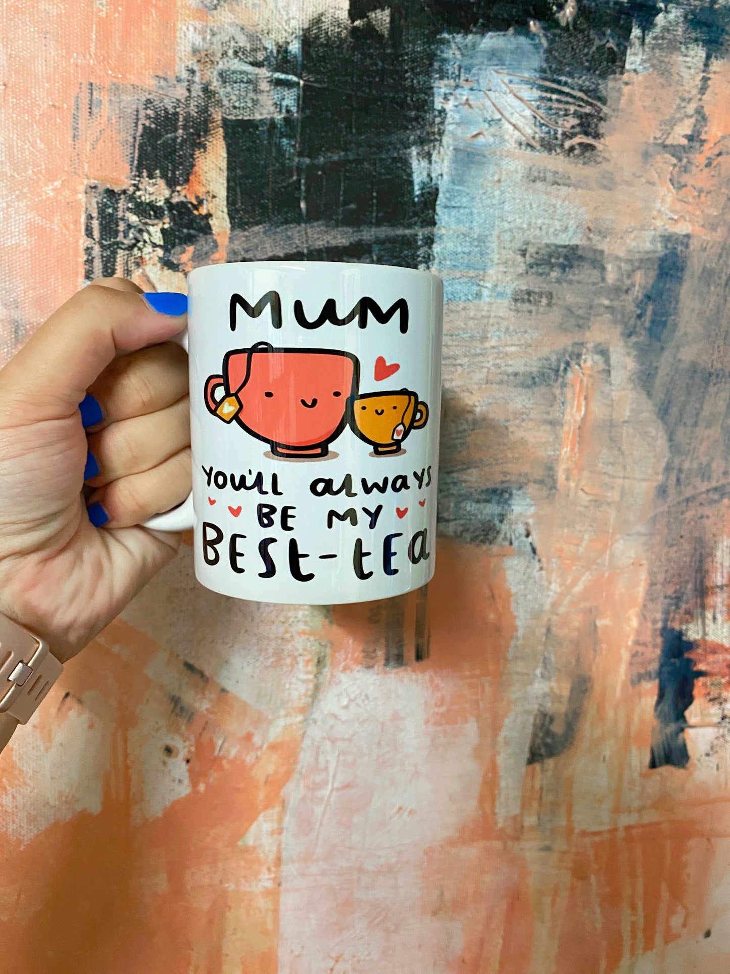Mum best tea bestie mug