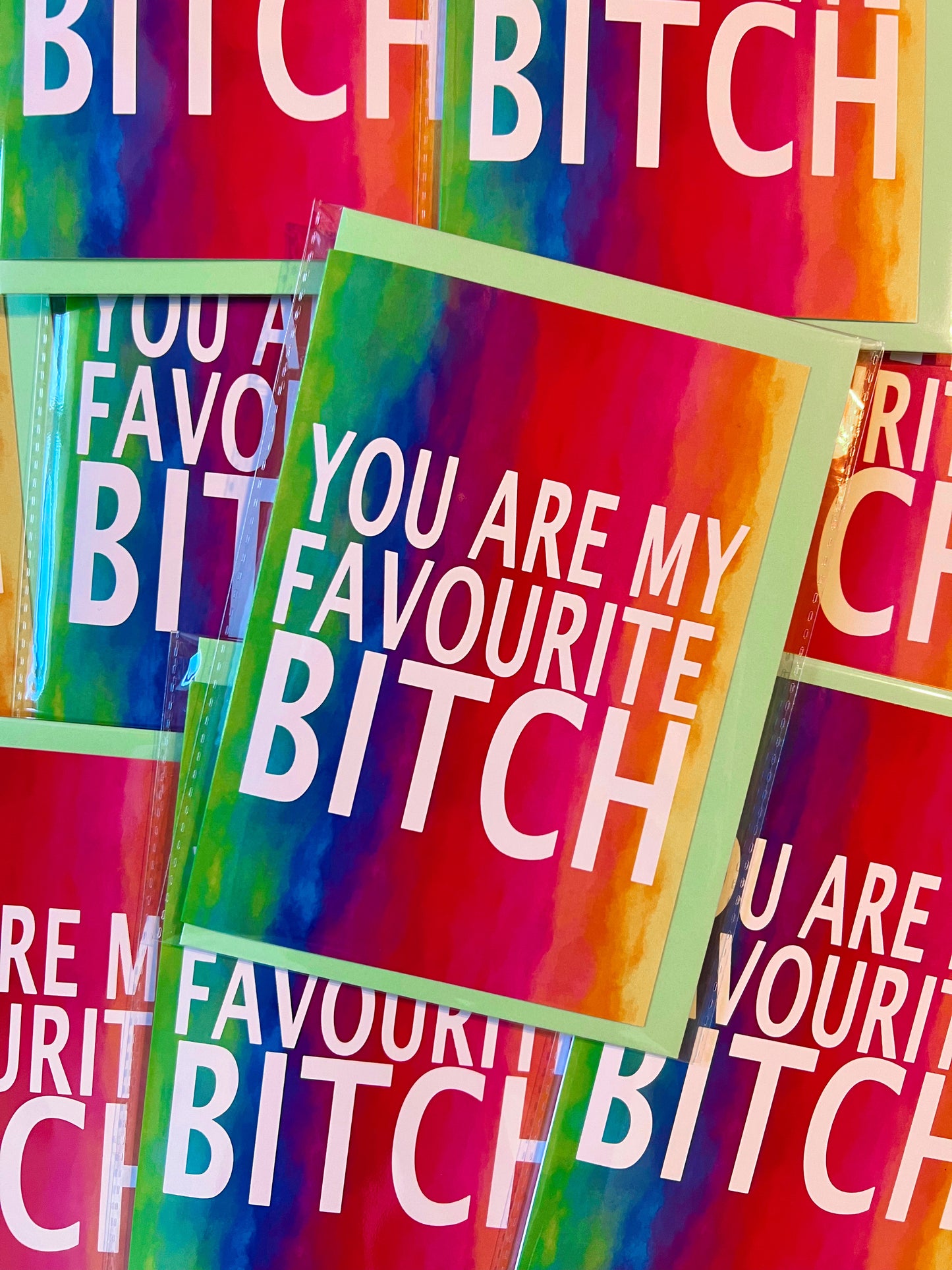 Favourite Bitch Card