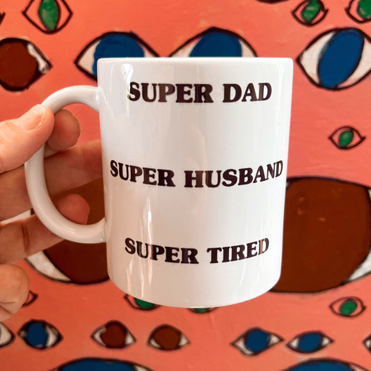 Super dad mug