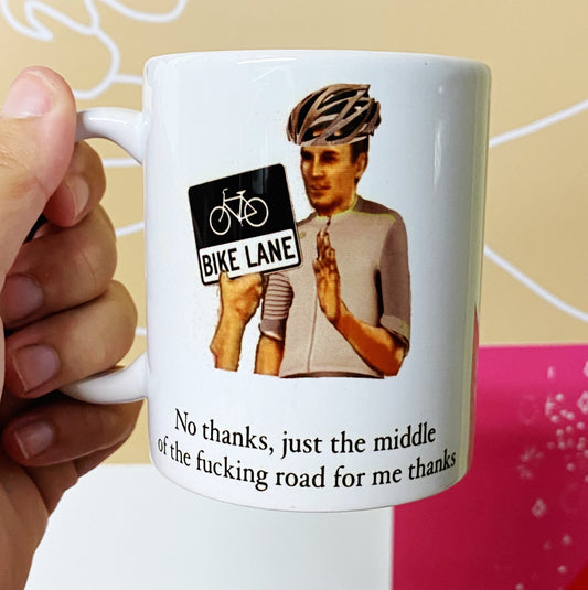 Cyclist Mug (bike mug)