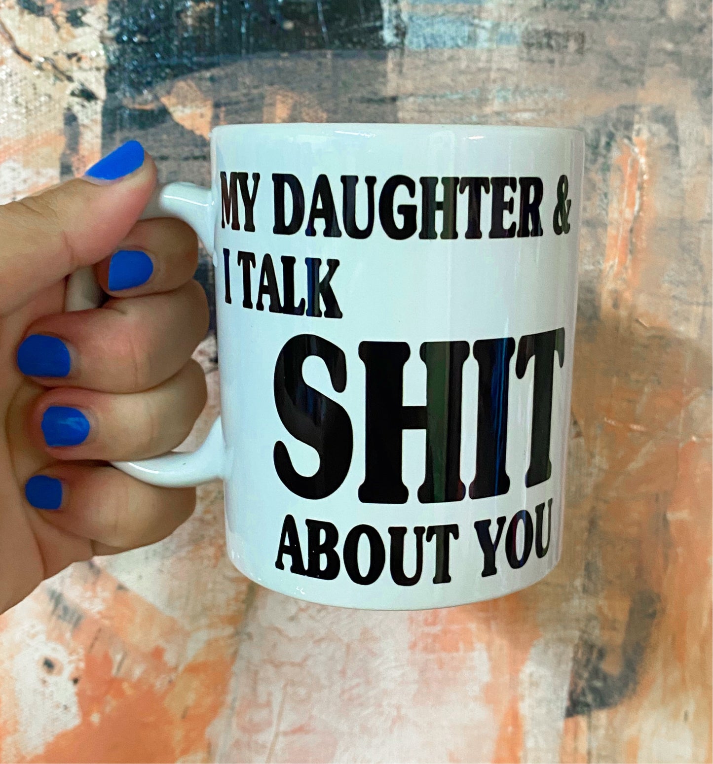 My daughter and i mug