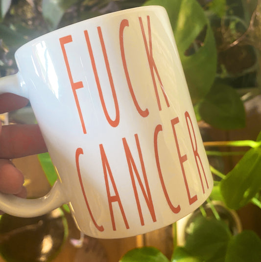 Uck cancer mug