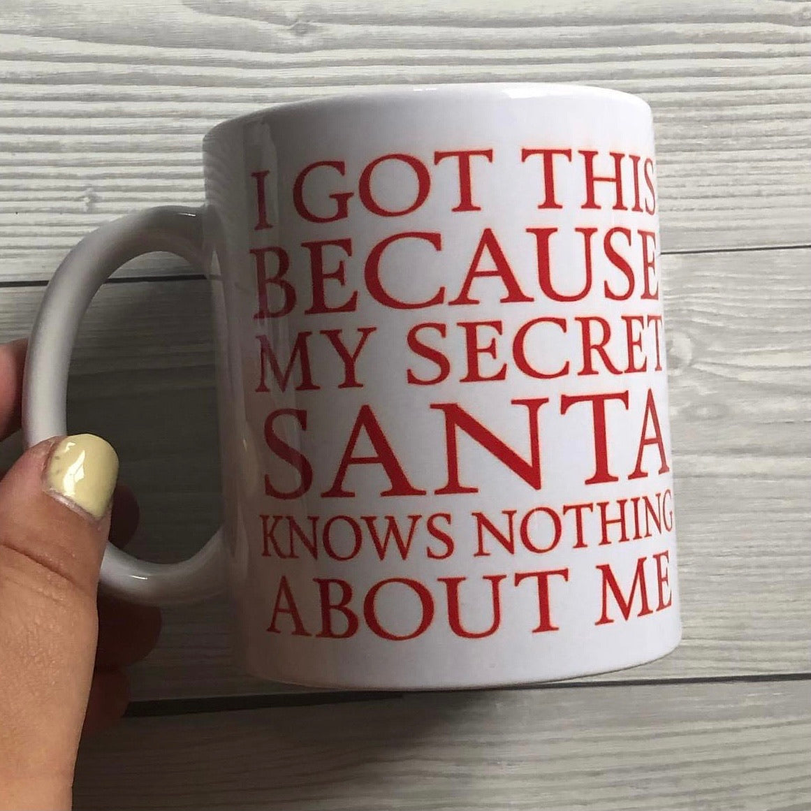 Secret Santa mug